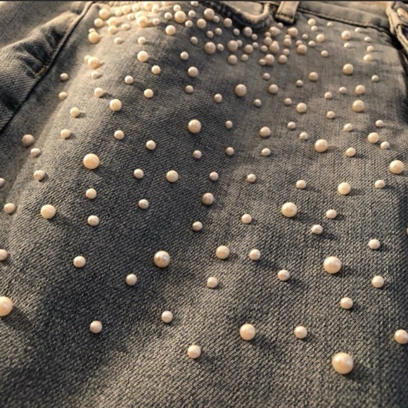 Anthropologie Pilcro Pearl Script Jeans - Picture 4 of 5